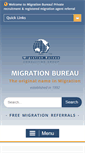 Mobile Screenshot of migrationbureau.com